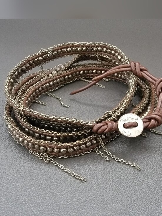 Chan Luu Jewelry - Brown Multi-Strand Beaded Wrap Bracelet